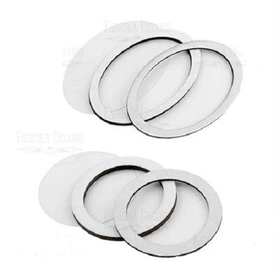 Circle and Oval shaker set