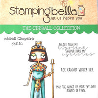 Stamping Bella  - Oddball  Cleopatra - Rubber Stamp Set
