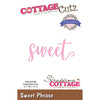 Cottage Cutz - 'Sweet' Sentiment Cutting Die - Crafty Wizard