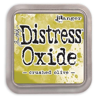 Tim Holtz Distress Oxide Ink Pad - Crushed Olive - Crafty Wizard