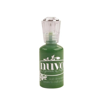 Nuvo Crystal Drops - Woodland Green