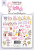 56pcs Cutie Sparrow Girl die cuts