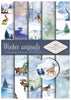 A4 Winter Animals paper pad