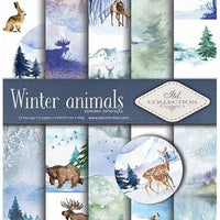 A4 Winter Animals paper pad