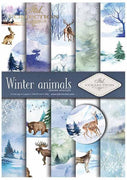 A4 Winter Animals paper pad