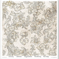 11.8" x 12.1" paper pad - Vintage Angels