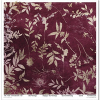 11.8" x 12.1" paper pad - Vintage Tapestry