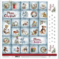 11.8" x 12.1" paper pad - Wonderful Christmas Time