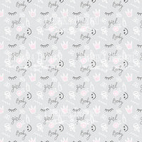 12" x 12" paper pad - Scandi baby girl - Crafty Wizard