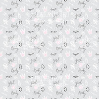 12" x 12" paper pad - Scandi baby girl - Crafty Wizard