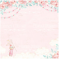8" x 8" paper pad -  Dreamy Baby Girl - Crafty Wizard