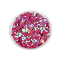 6.5mm Opal dark pink sequins - Crafty Wizard