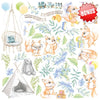 12" x 12" paper pad - Funny Fox Boy