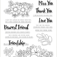 Altenew - Dearest Friend - Clear Stamp Set