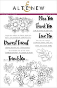 Altenew - Dearest Friend - Clear Stamp Set