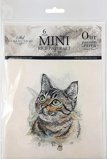 Cats and dogs - rice paper set