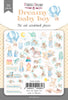 55pcs Dreamy Baby Boy die cuts - Crafty Wizard