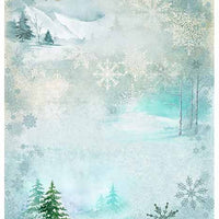 A4 Winter paper pad