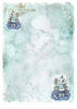 A4 Angels & Snowflakes paper pad