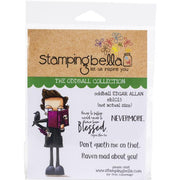 Stamping Bella Oddball Edgar Allan - Rubber Stamp Set