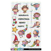 C.C. Designs - Elf Inchies - Clear Stamp Set