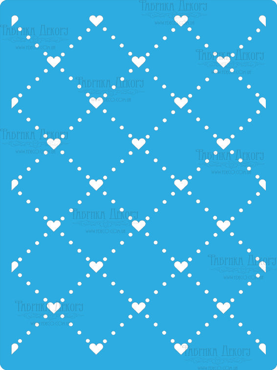 Mesh with hearts - Crafty Wizard