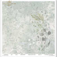 11.8" x 12.1" paper pad - Shabby chic four colours