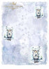 A4 Angels & Snowflakes paper pad
