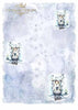 A4 Angels & Snowflakes paper pad