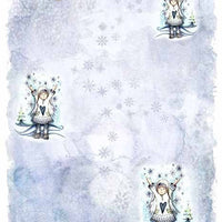 A4 Angels & Snowflakes paper pad