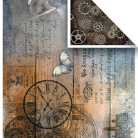 A4 Steampunk paper pad