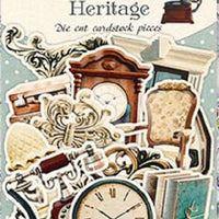 44pcs Family Heritage die cuts