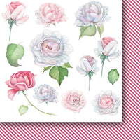 6" x 6" paper pad - Berry Hunt Flowers