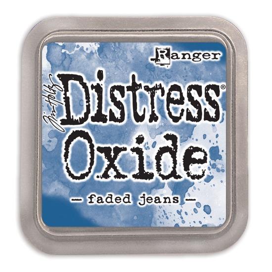 Tim Holtz Distress Oxide Ink Pad - Faded Jeans - Crafty Wizard