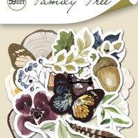 59pcs Family Tree die cuts - Crafty Wizard