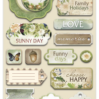 18pcs Family Tree chipboard die cuts - Crafty Wizard