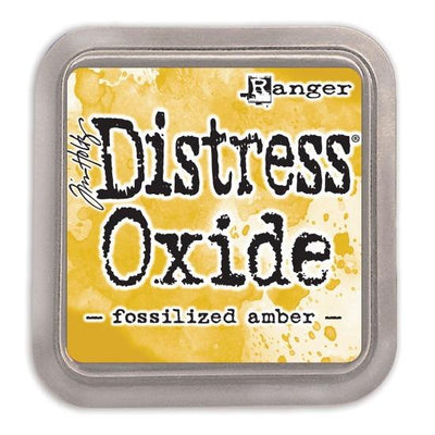 Tim Holtz Distress Oxide Ink Pad - Fossilized Amber - Crafty Wizard