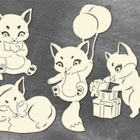 Funny fox girl
