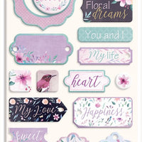 18pcs Gentle Morning chipboard die cuts