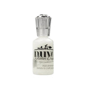 Nuvo Glitter Drops - White Blizzard