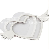 Heart with wings shaker set