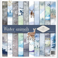 Winter animals -  paper pad - Crafty Wizard