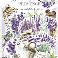54pcs Journey to Provence die cuts