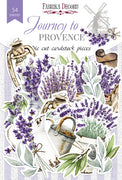 54pcs Journey to Provence die cuts