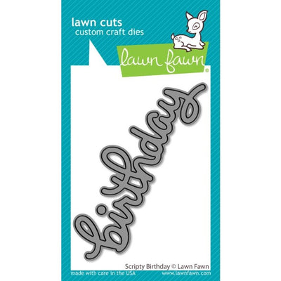 Lawn Fawn - Scripty Birthday Cutting Die