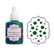 Liquid glass glitter drops - Shimmering emerald - Crafty Wizard