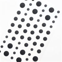 Enamel Dots - Matte Midnight Black