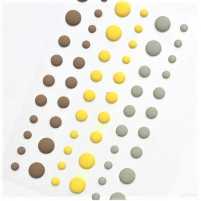 Enamel Dots - Matte Desert