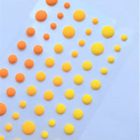 Enamel Dots - Matte Sunset