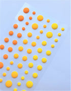 Enamel Dots - Matte Sunset